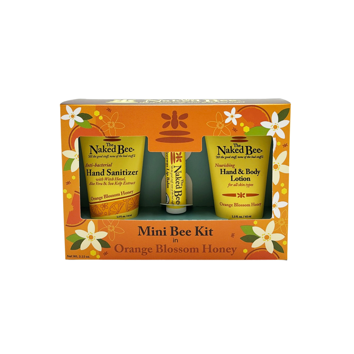 The Naked Bee - Orange Blossom Honey Mini Bee Kit