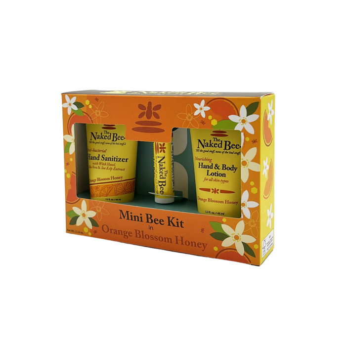 The Naked Bee - Orange Blossom Honey Mini Bee Kit
