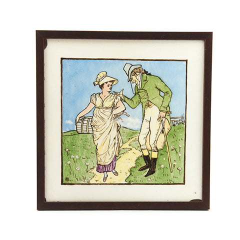 Tile Couple Walking