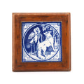Tile Fox and Stork