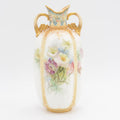 Vellum vase with flowers