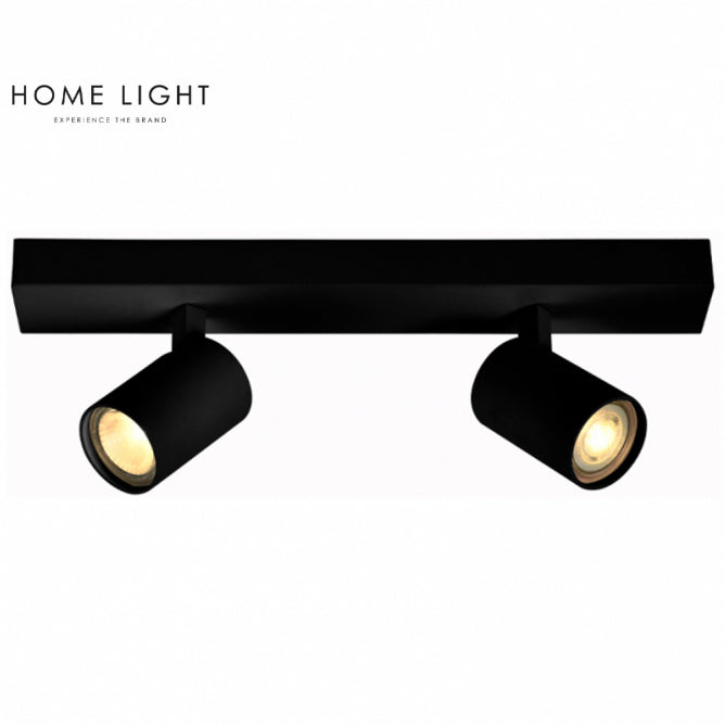 VESTA 592 SPOT LAMPA 2*GU10 CRNA BB Link