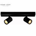 VESTA 592 SPOT LAMPA 2*GU10 CRNA BB Link