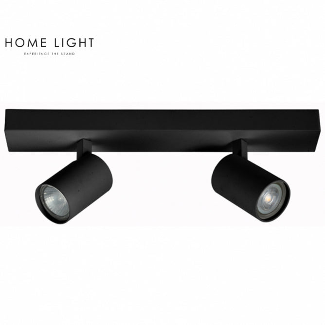 VESTA 592 SPOT LAMPA 2*GU10 CRNA BB Link