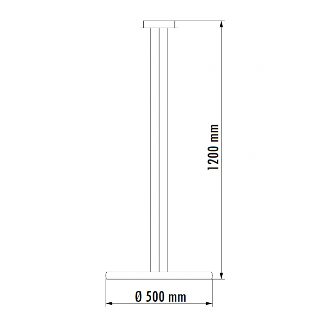 VESTA 617 VISILICA 40W 3000K SIVA/BRAON