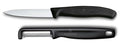 Victorinox Schilmessenset Swiss Classic Zwart 2-delig - Schilmes & Rechte Dunschiller