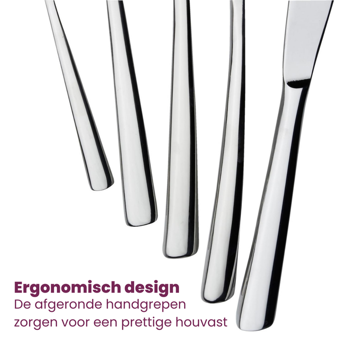 Villeroy & Boch Bestekset Piemont - 18/10 RVS - 48-delig / 12 personen