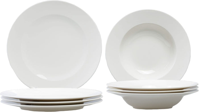 Villeroy & Boch Bordenset For Me 8-delig / 4 personen - 4 dinerborden en 4 diepe borden