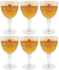 Westmalle Bierglazen Trappist - 330 ml - 6 stuks