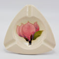 White Magnolia Moorcroft Ashtray