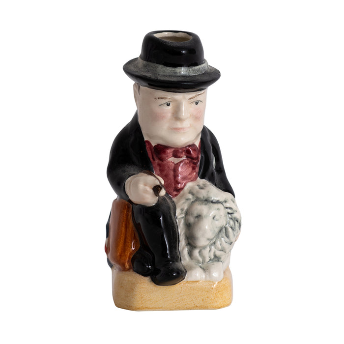 WHITE,CHURCHILL-SEATED-SMALL-BLACK