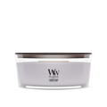 WoodWick Geurkaars Ellipse Lavender & Cedar - 9 cm / 19 cm - Geurkaars in Glas - Houten Lont
