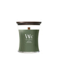 WoodWick Geurkaars Medium Frasier Fir - 11 cm / ø 10 cm - Geurkaars in Glas - Houten Lont