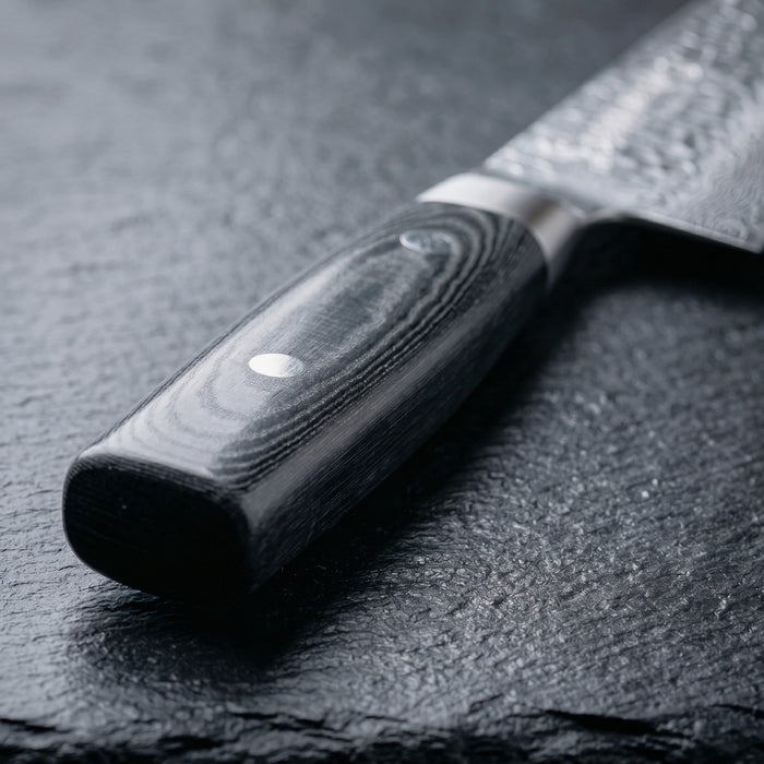 Yaxell Kiritsukemes Zen 20 cm - 37 laags roestvrij damast staal - canvas Micarta heft