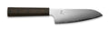 Yaxell Santokumes Hana 12.5 cm - 3 laags RVS - donkerbruin Pakkahouten heft